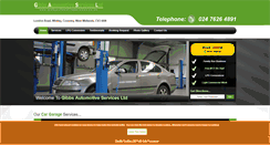 Desktop Screenshot of gibbsautomotiveservices.co.uk